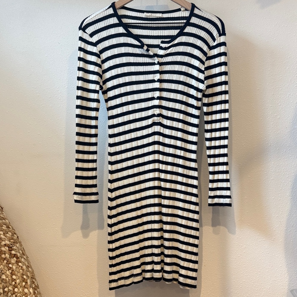 Dôen Como dress in Marina San Simeon Stripe - Picture 3 of 4